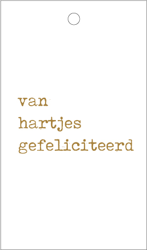 Van hartjes gefeliciteerd