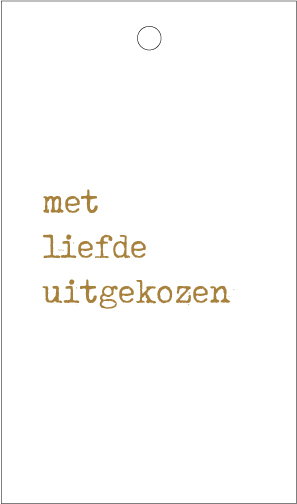 Met liefde uitgekozen