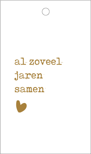 Al zoveel jaren samen