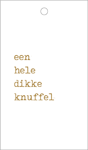 Een hele dikke knuffel