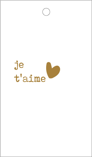 Je t'aime