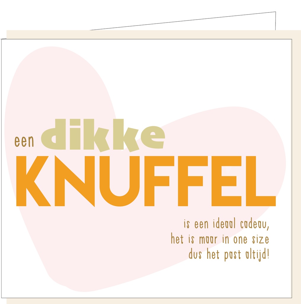 Een dikke knuffel
