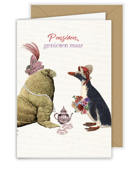 Pensioen  genieten maar!