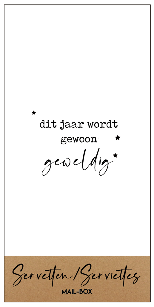 Dit jaar wordt gewoon geweldig