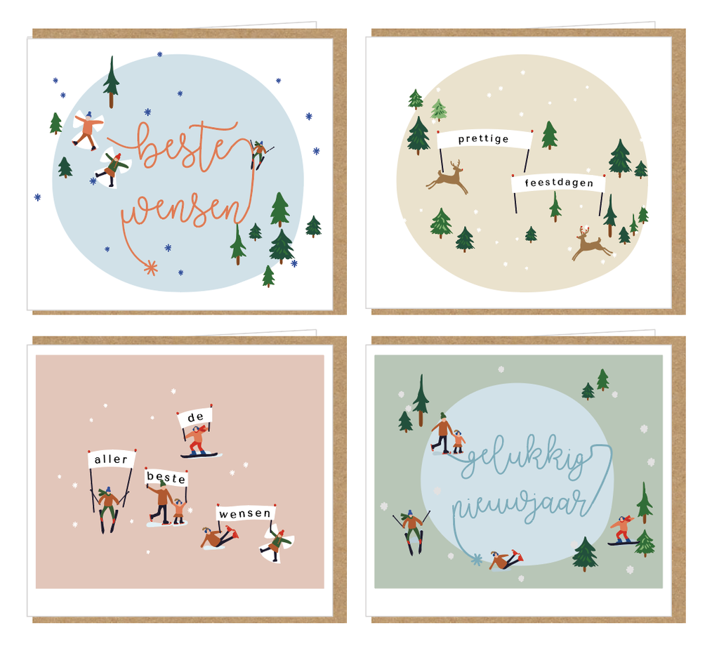 Kelly Marie box 8 stuks/4 designs
