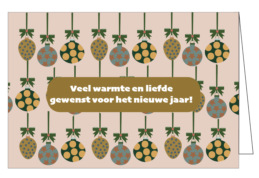 Veel liefde en warmte gewenst...