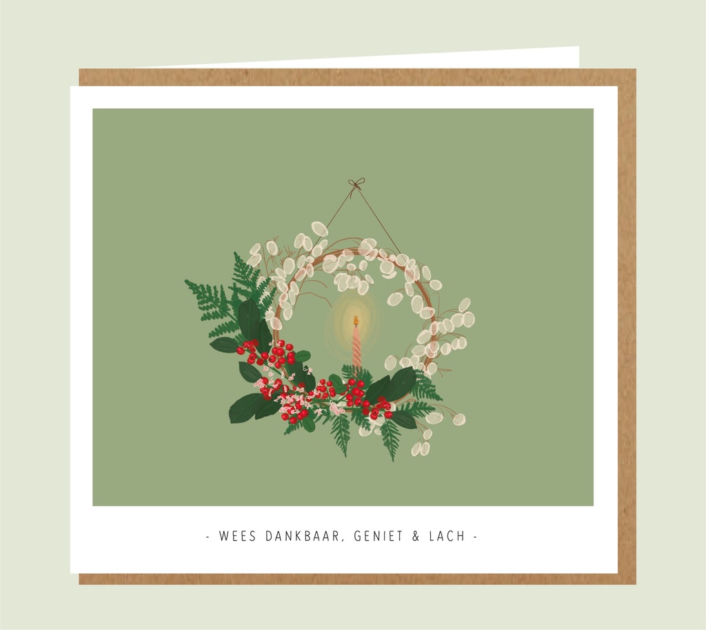 Wees dankbaar, geniet en lach