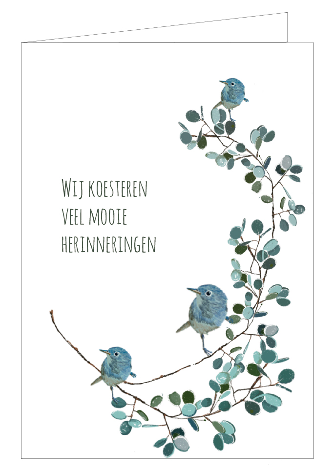 Wij koesteren veel mooie herinneringen