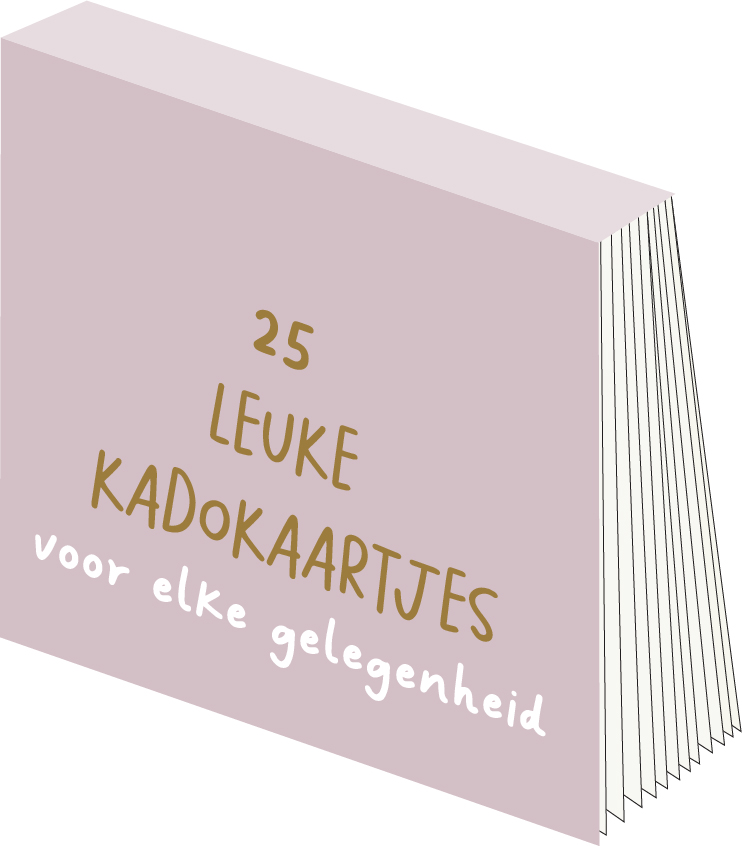 25 kadokaartjes voor elke gelegenheid