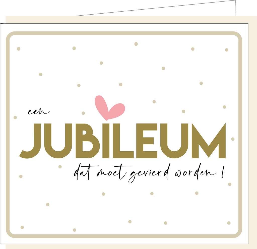Een jubileum...dat moet gevierd worden!