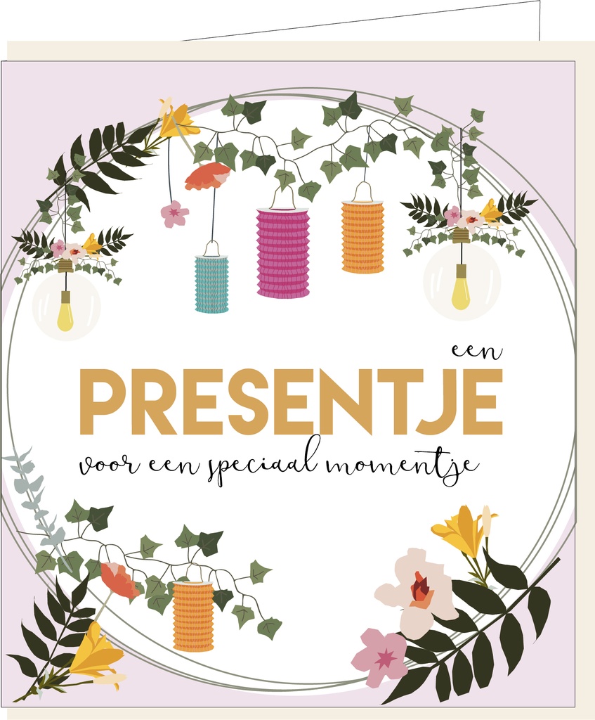 Een presentje..voor een speciaal momentje