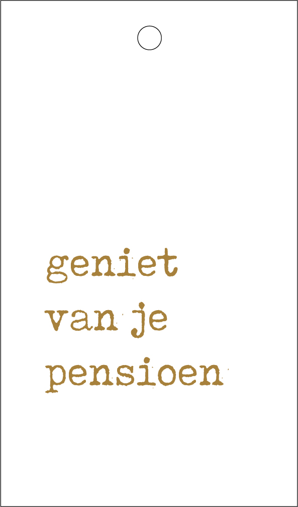 Geniet van je pensioen