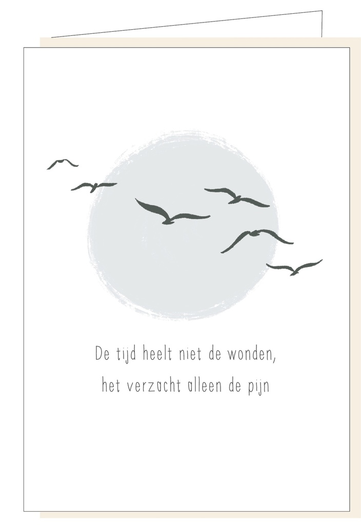 De tijd heelt niet de wonden....