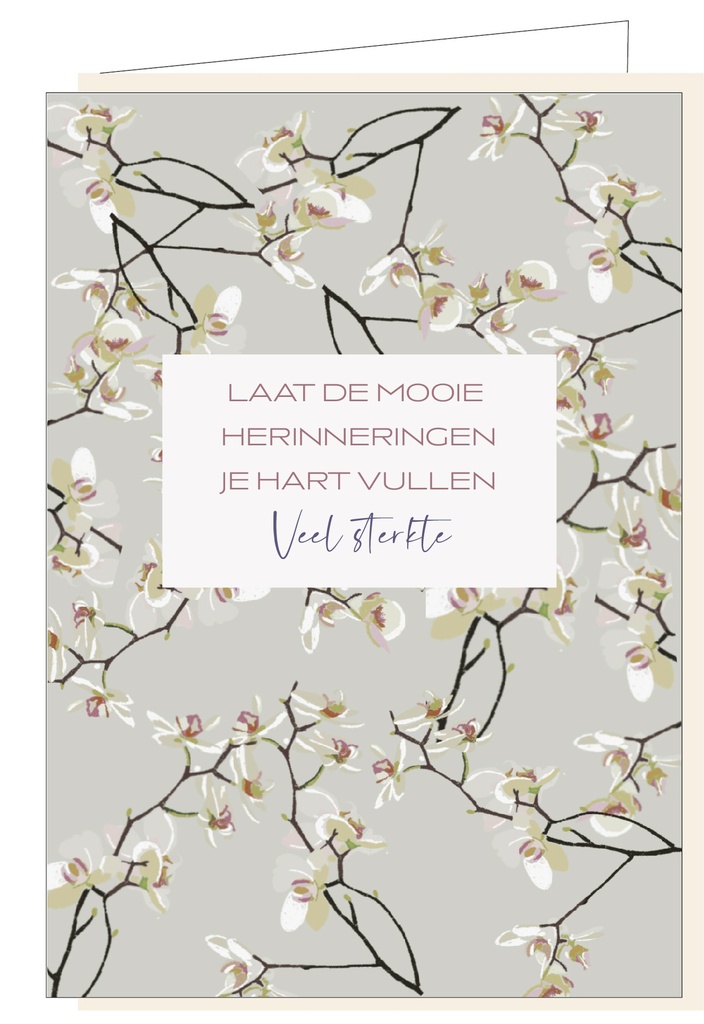 Laat de mooie herinneringen je hart vullen