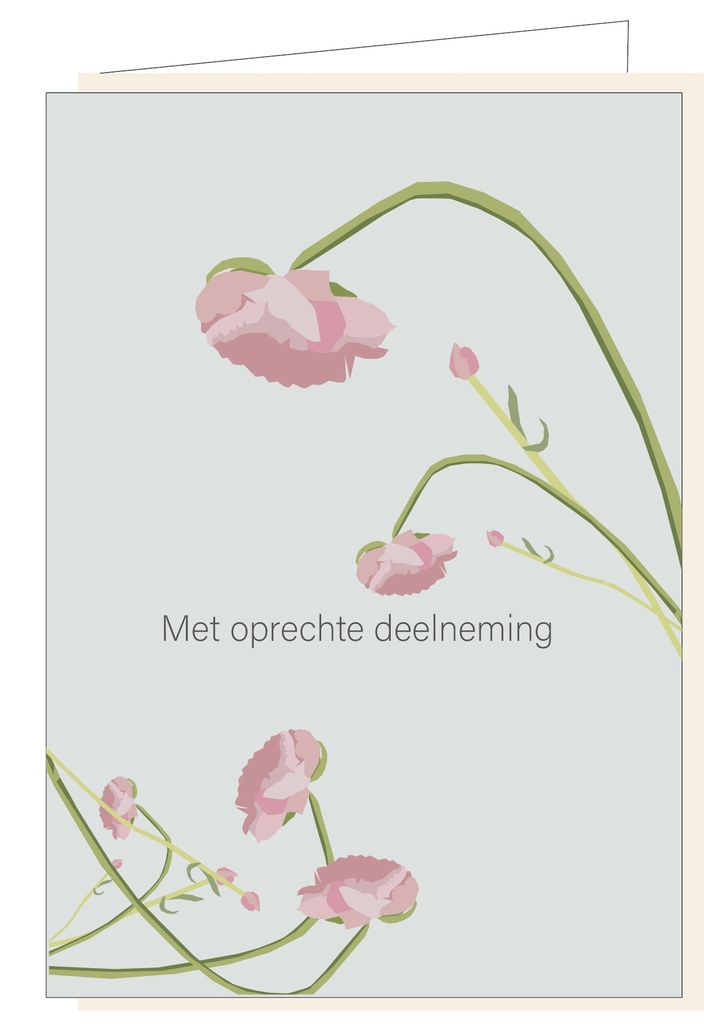 Met oprechte deelneming