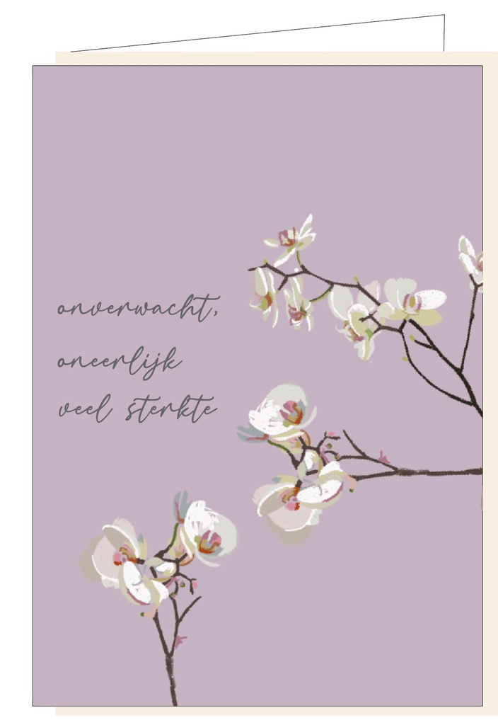 Onverwacht, oneerlijk  veel sterkte