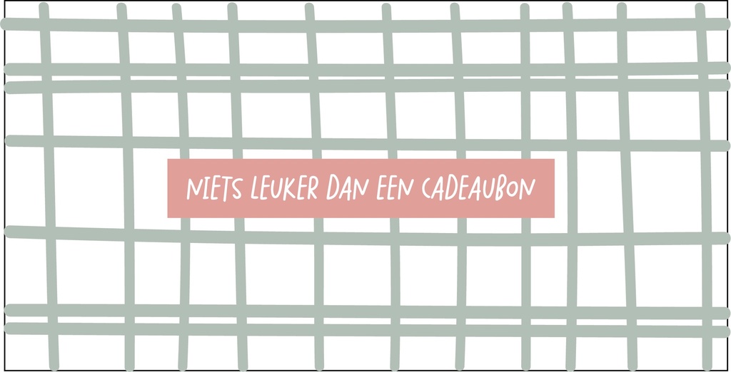 Niets leuker dan een cadeaubon