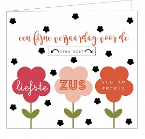 Verjaardag voor een zus 