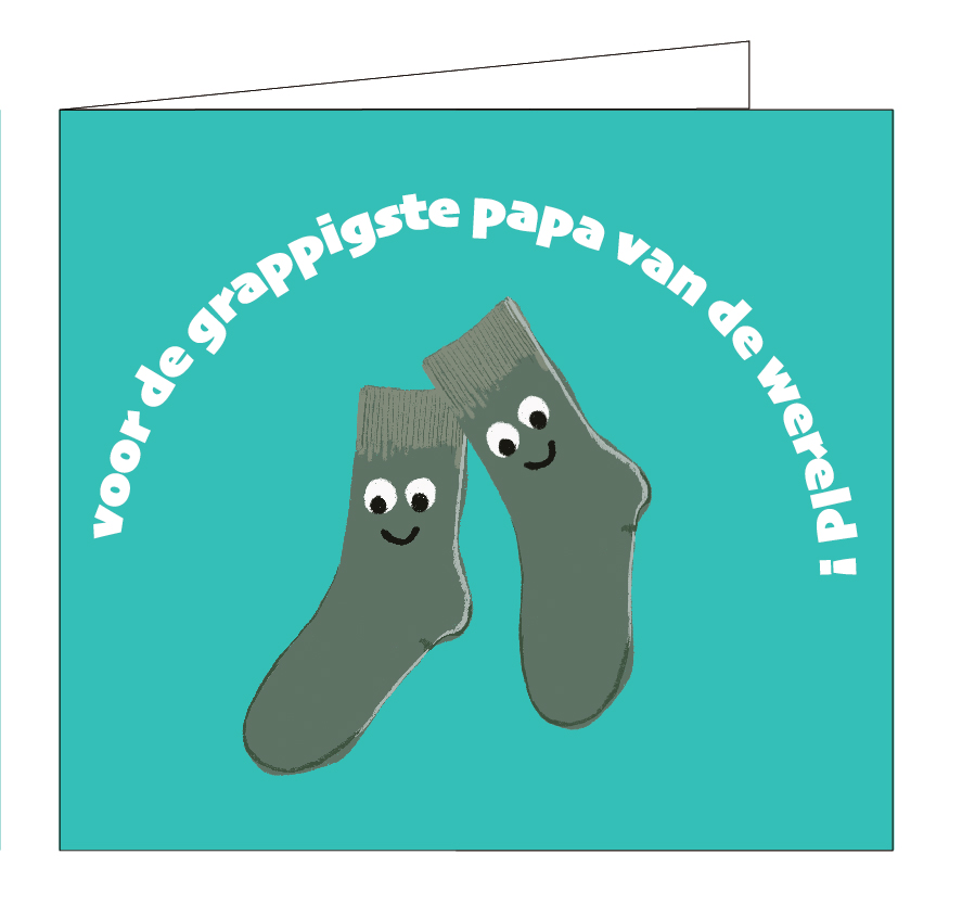 Voor de grappigste papa van de wereld !