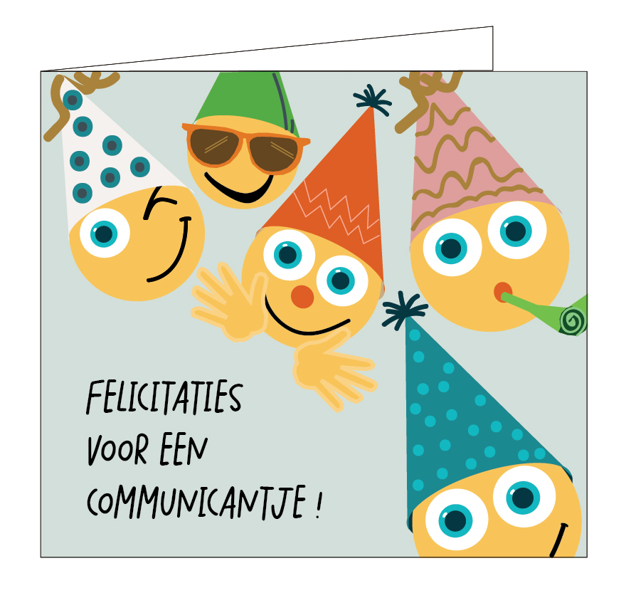Felicitaties voor een communicantje