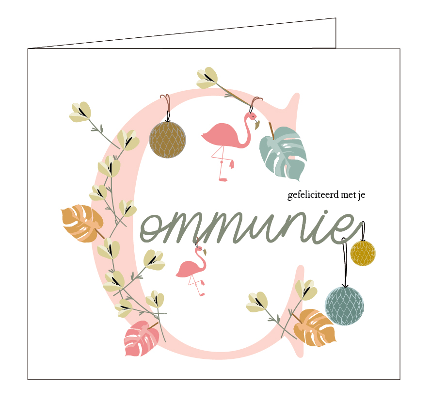 Gefeliciteerd met je communie