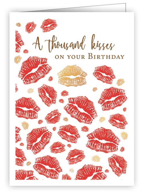A thousand kisses on your birthday