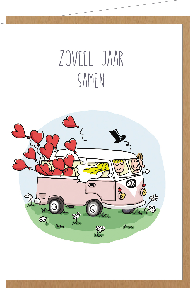 Zoveel jaar samen