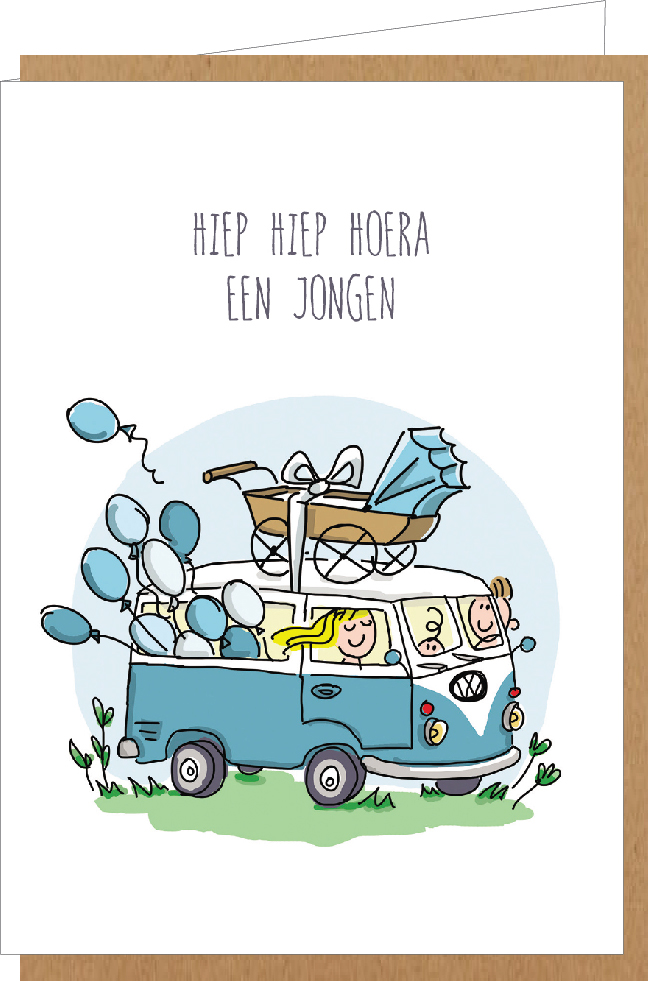 Hiep Hiep Hoera een jongen