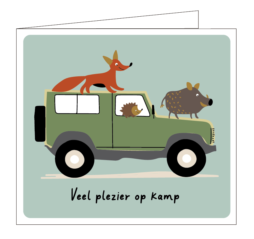 Veel plezier op kamp
