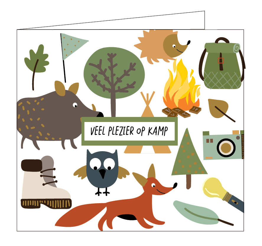 Veel plezier op kamp