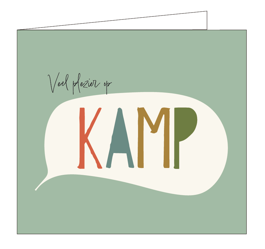 Veel plezier op kamp