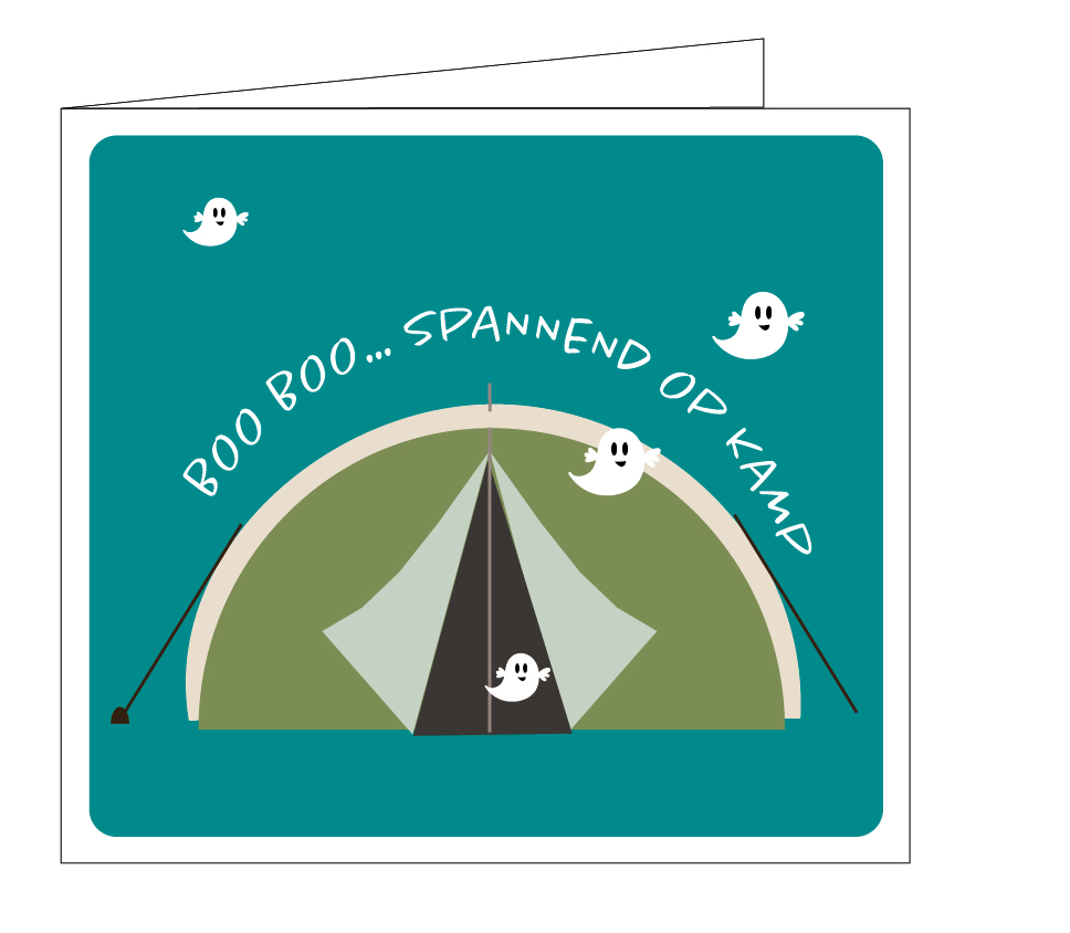 BOOHOO ! Spannend op kamp