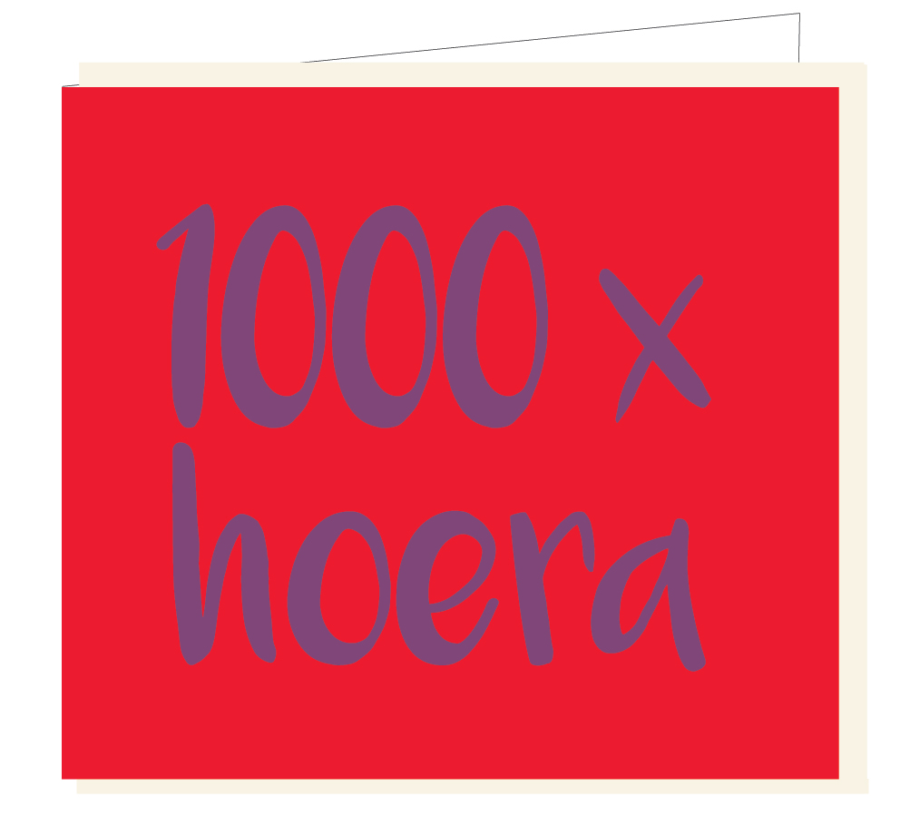 1000x hoera