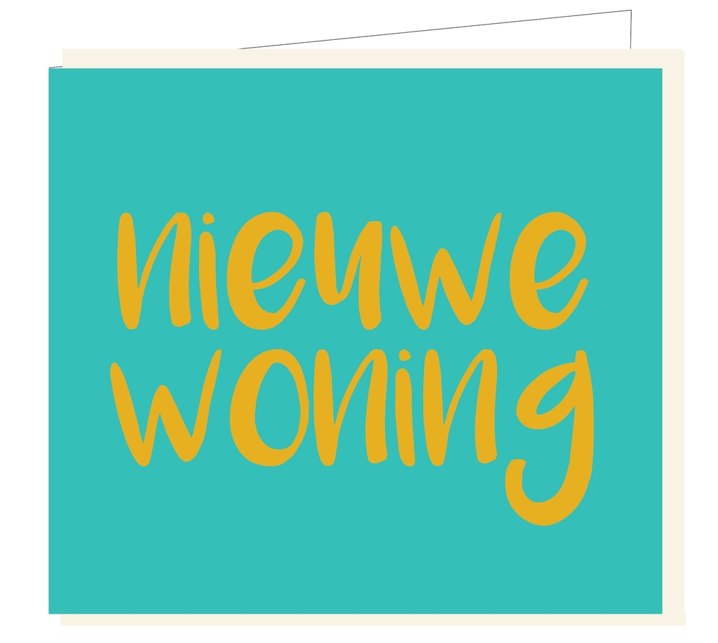 Nieuwe woning