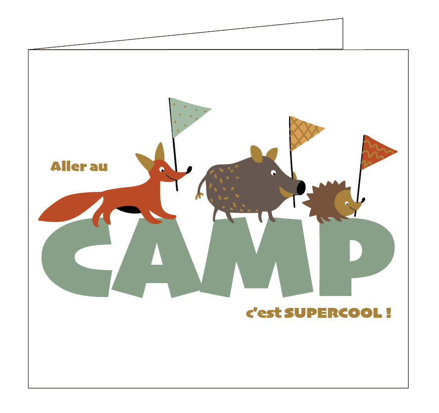 Aller au camp c'est SUPERCOOL
