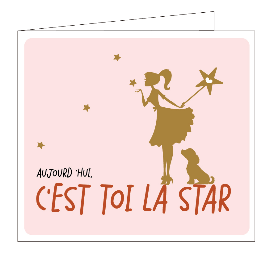 Aujourd'hui, c'est toi la star