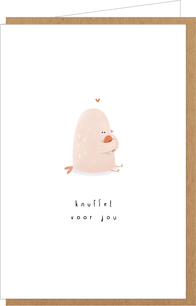 Knuffel voor jou