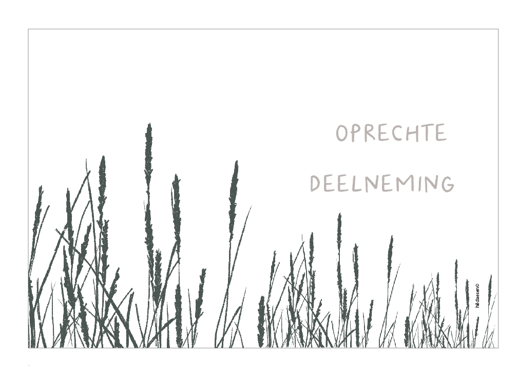 Oprechte deelneming