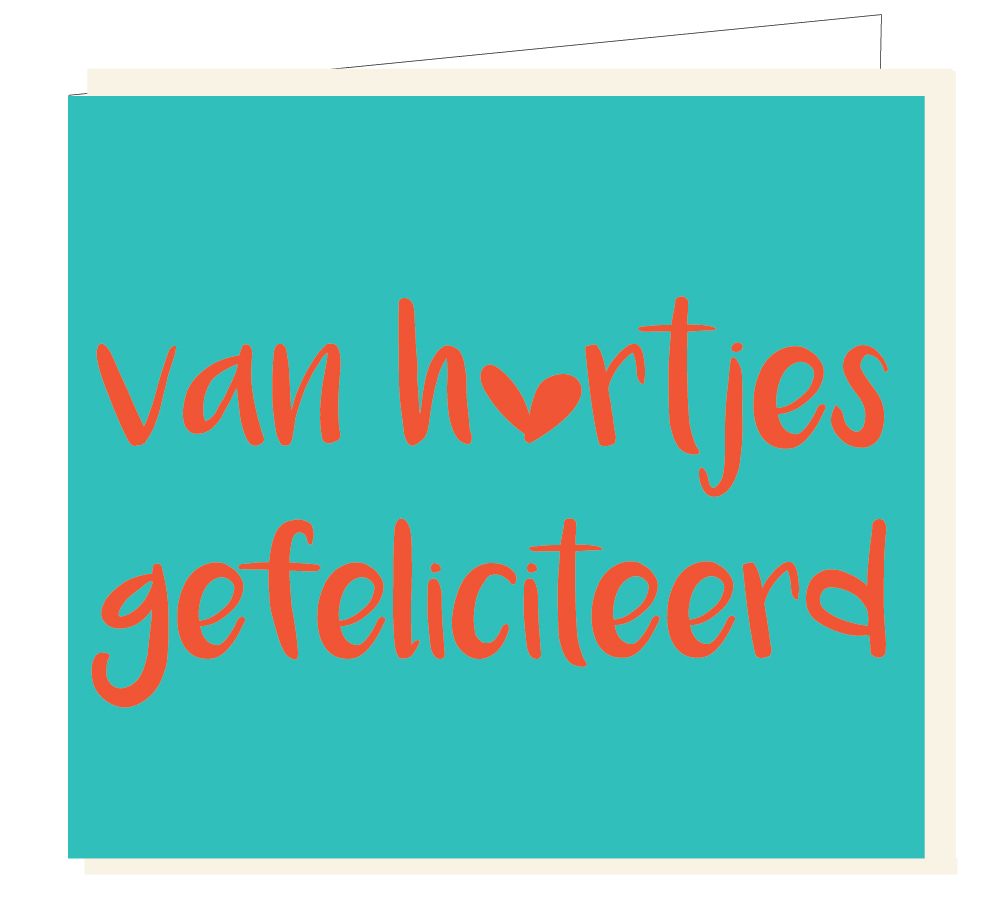 Van hartjes gefeliciteerd