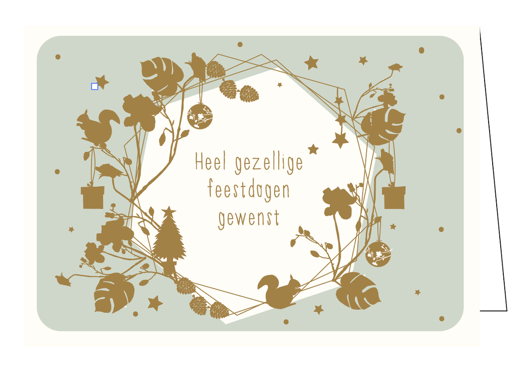 Heel gezellige feestdagen gewenst