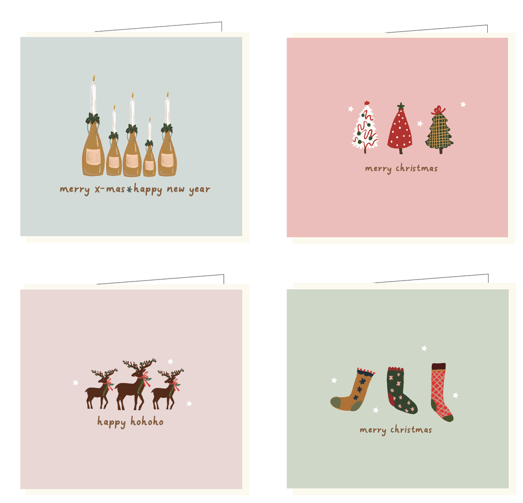 Leukewensenbox 8 stuks/4 designs