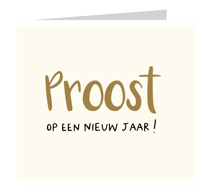 Proost op een nieuw jaar