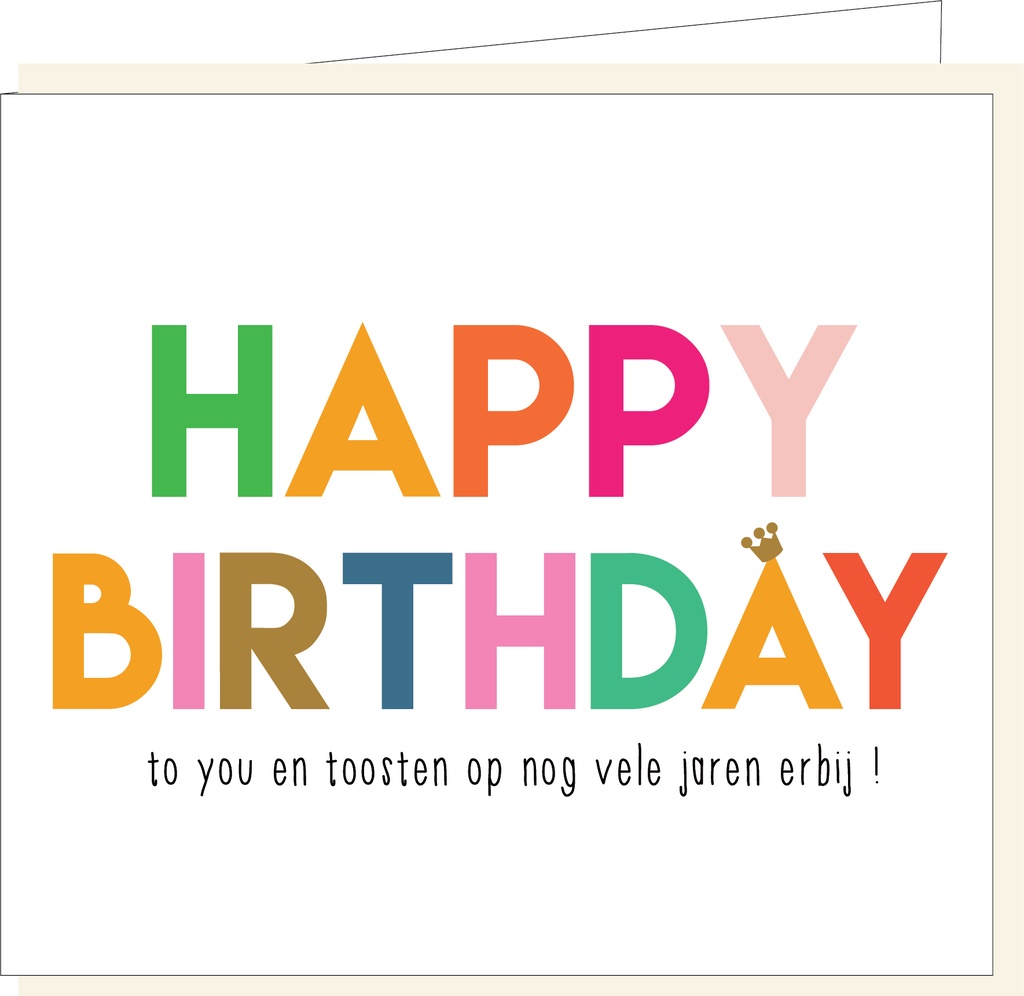 Happy Birthday to you