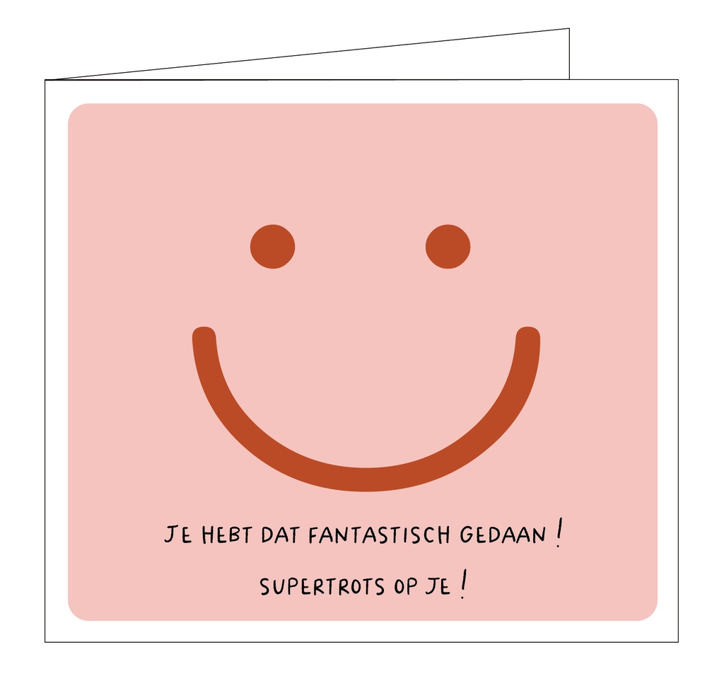 Jij hebt dat fantastisch gedaan ! Supertrots op je !