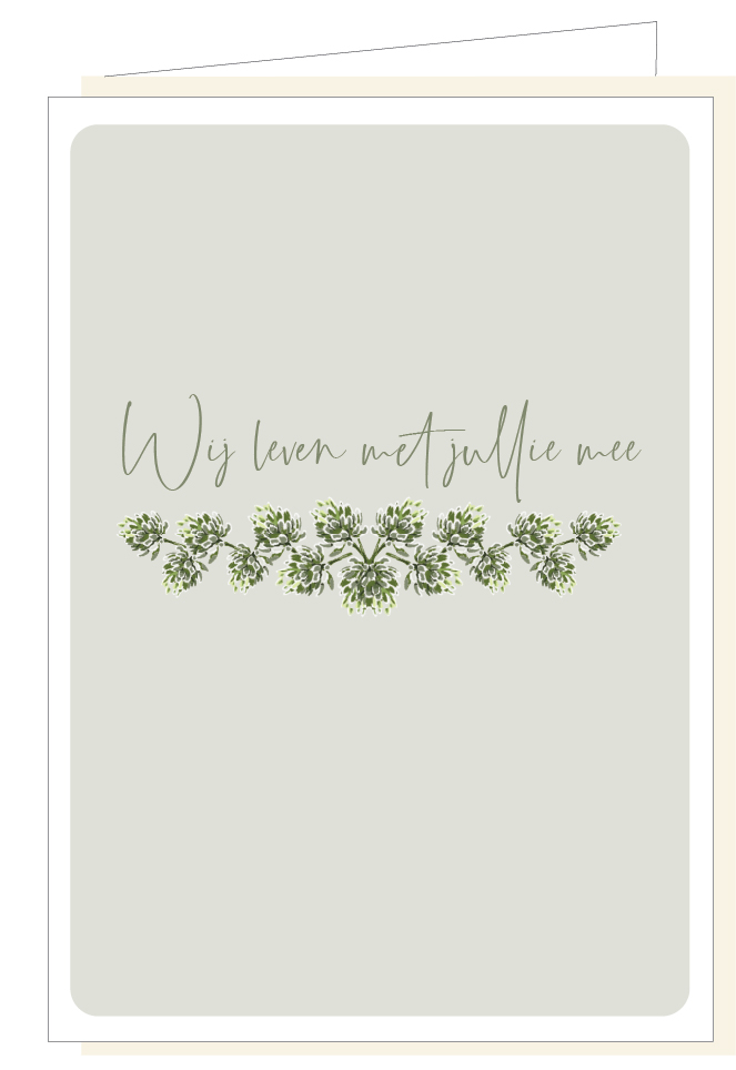 Wij leven met jullie mee