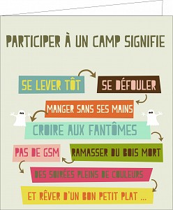 Participer un camp ….