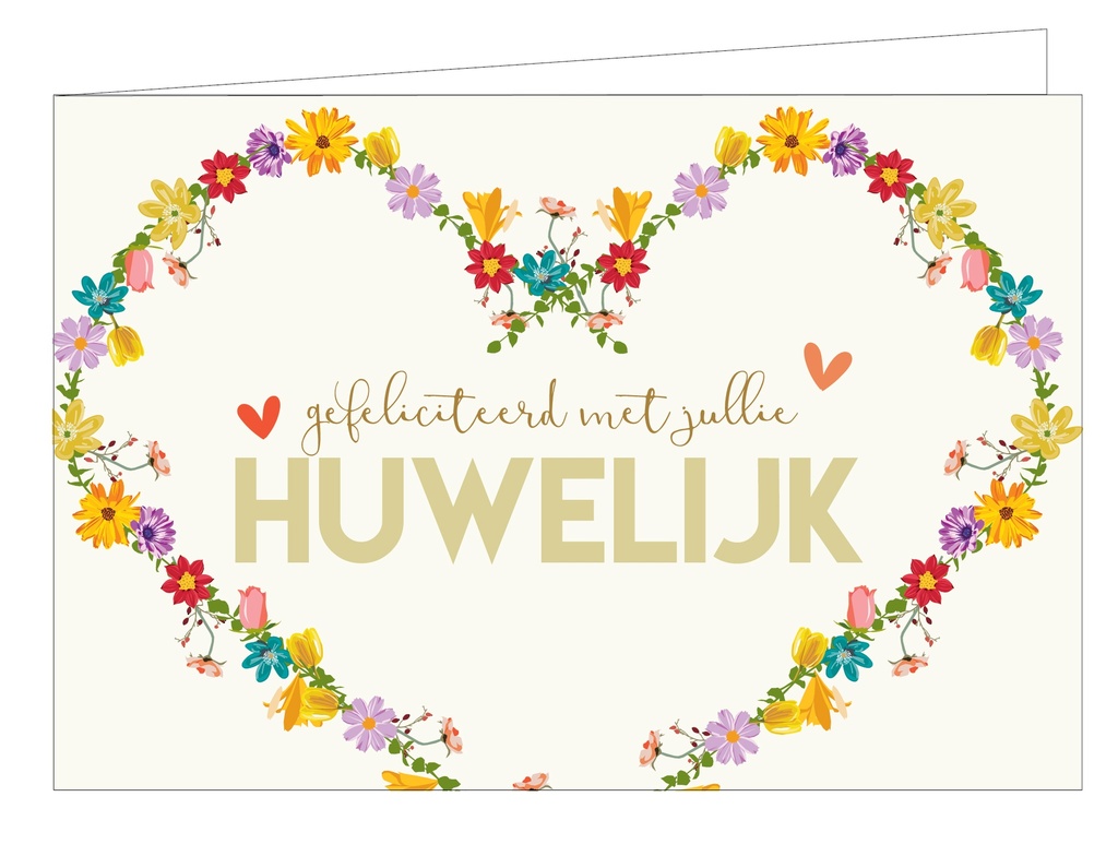 Gefeliciteerd met jullie huwelijk