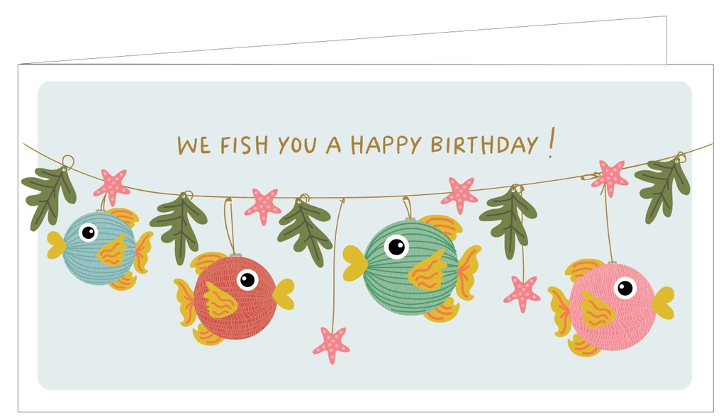 We fish you a happy birthday