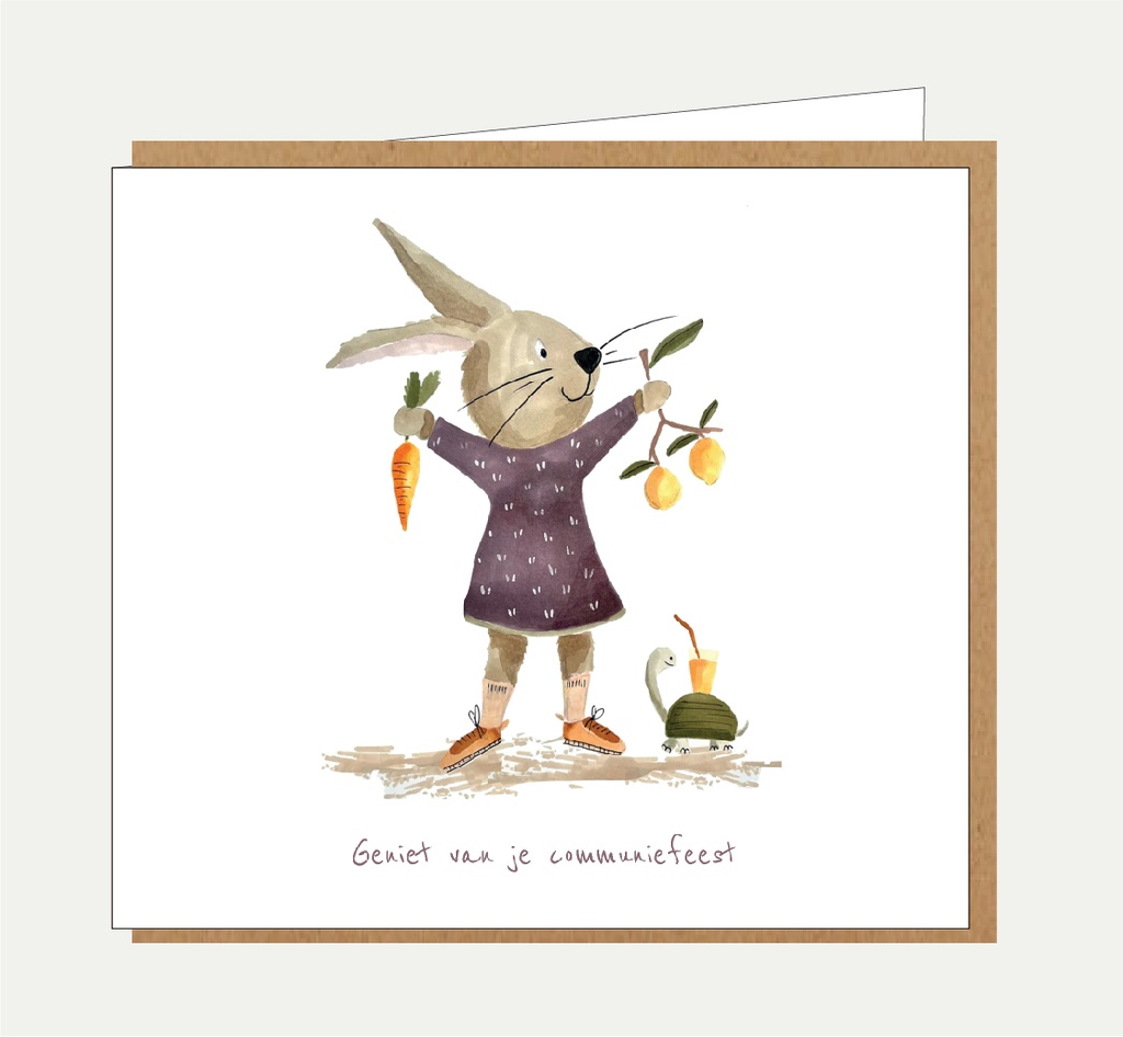 Geniet van je communiefeest