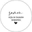 Bierviltje Samen zijn de leukste momenten